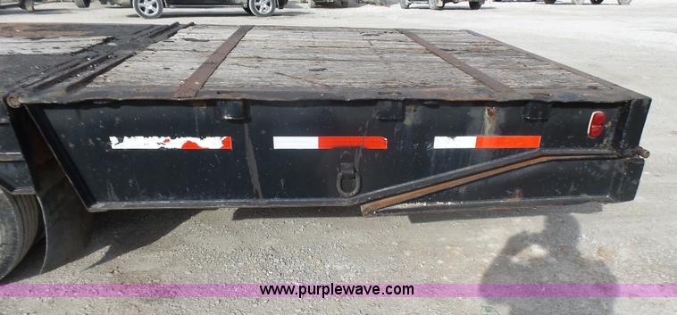image for item L5405 1988 Muv-All 4860FT drop deck trailer
