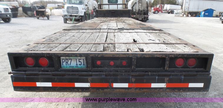 image for item L5405 1988 Muv-All 4860FT drop deck trailer