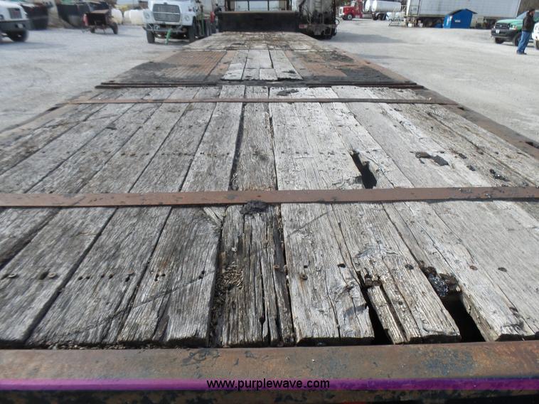 image for item L5405 1988 Muv-All 4860FT drop deck trailer