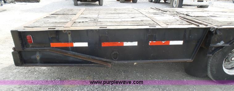 image for item L5405 1988 Muv-All 4860FT drop deck trailer