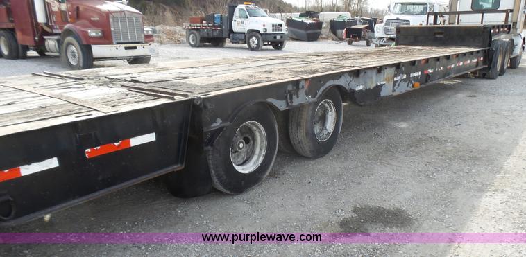 image for item L5405 1988 Muv-All 4860FT drop deck trailer