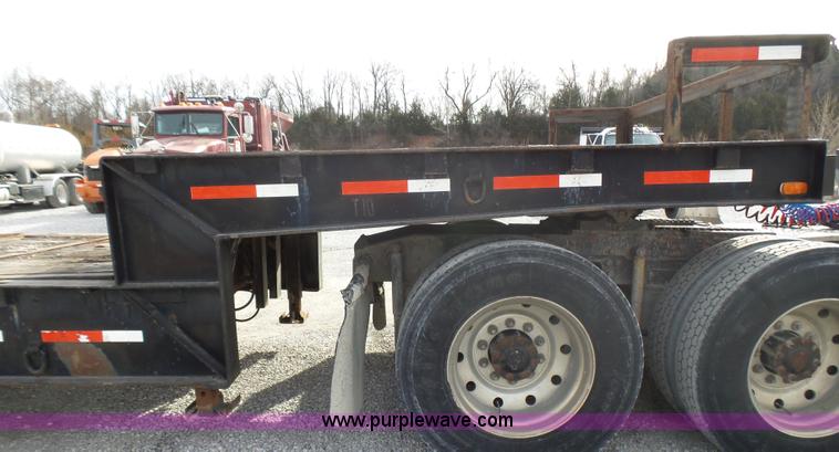 image for item L5405 1988 Muv-All 4860FT drop deck trailer