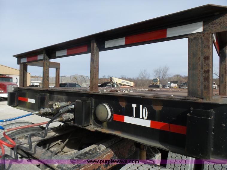 image for item L5405 1988 Muv-All 4860FT drop deck trailer