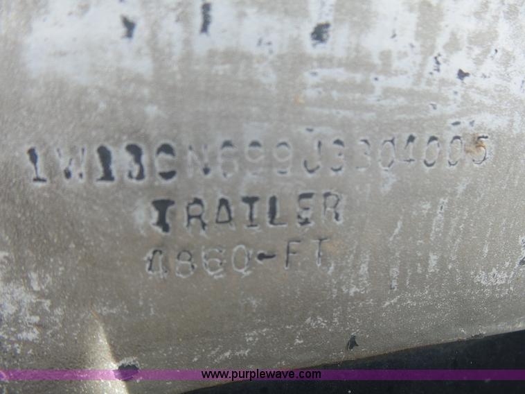 image for item L5405 1988 Muv-All 4860FT drop deck trailer