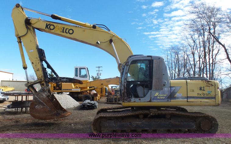 image for item L5413 2002 Kobelco SK210LC excavator