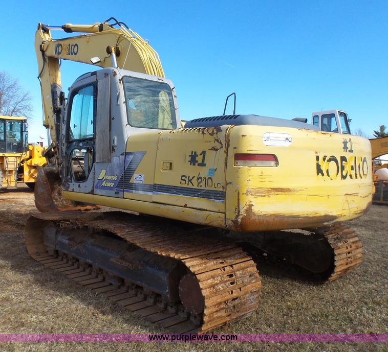 image for item L5413 2002 Kobelco SK210LC excavator