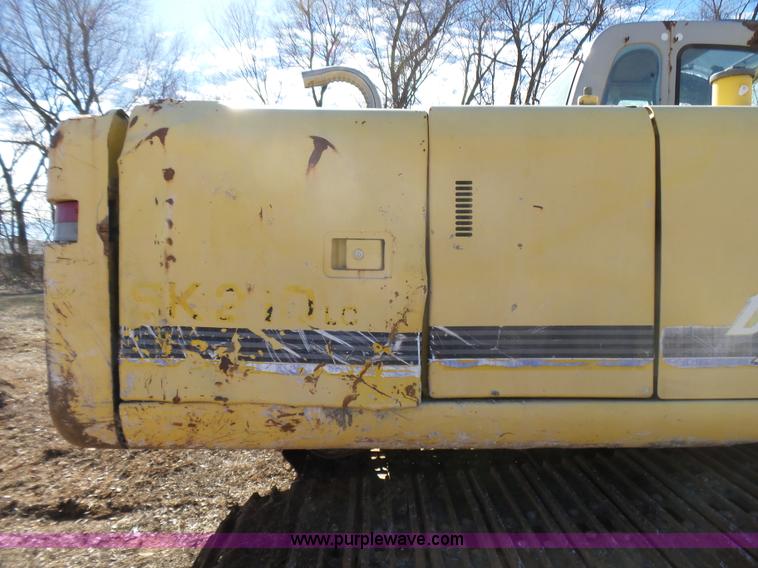 image for item L5413 2002 Kobelco SK210LC excavator