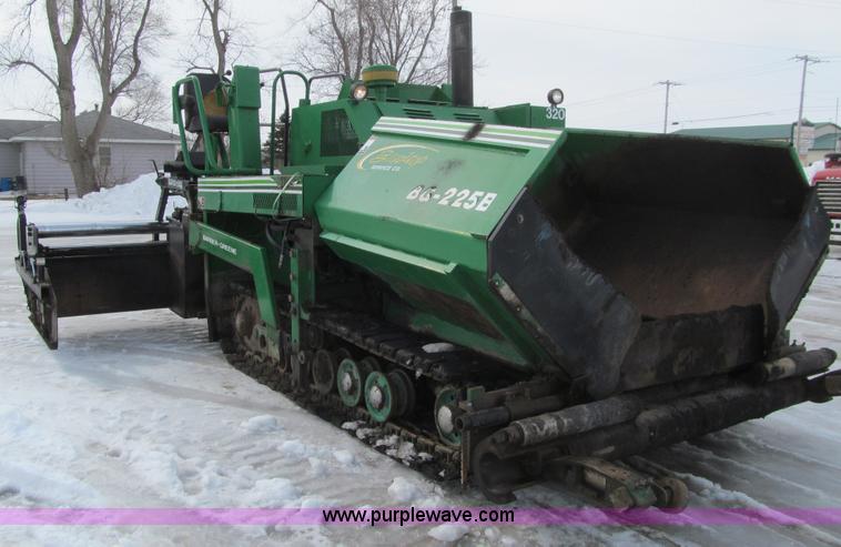 image for item L5567 1996 Barber Greene BG225B paver