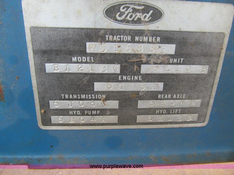 image for item L5569 Ford 2600 tractor