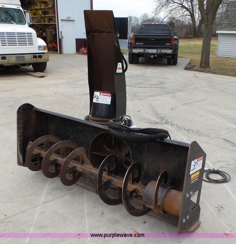 image for item L5576 Erskine skid steer snow blower