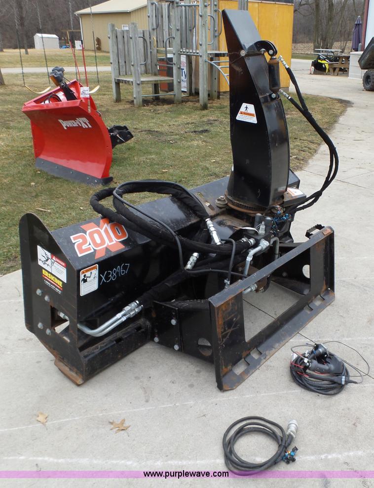 image for item L5576 Erskine skid steer snow blower