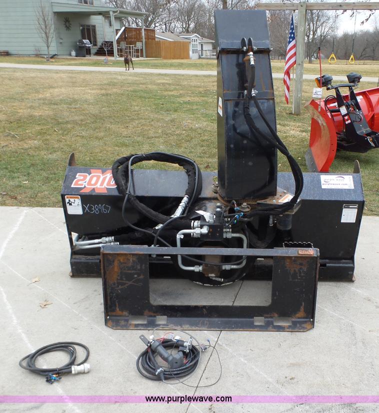 image for item L5576 Erskine skid steer snow blower