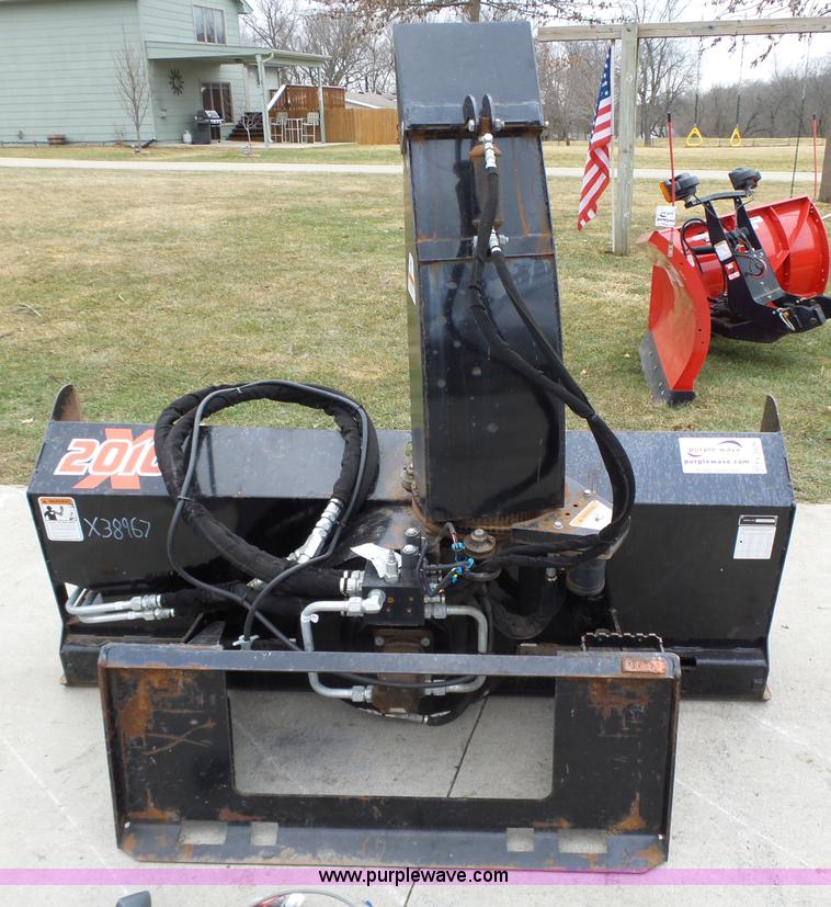 image for item L5576 Erskine skid steer snow blower
