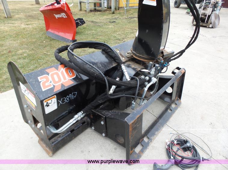 image for item L5576 Erskine skid steer snow blower