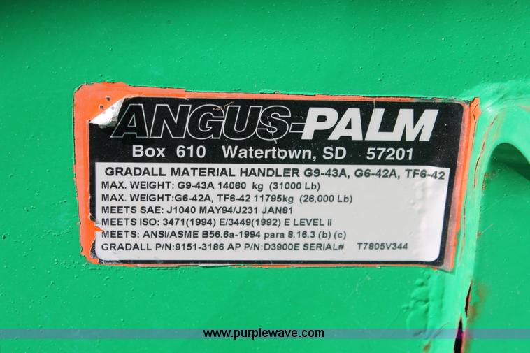 image for item L6826 2004 JLG G9-43A telehandler