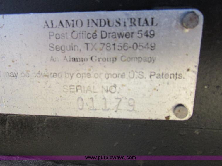 image for item L7087 1999 Ford New Holland TS110 tractor with side boom mower