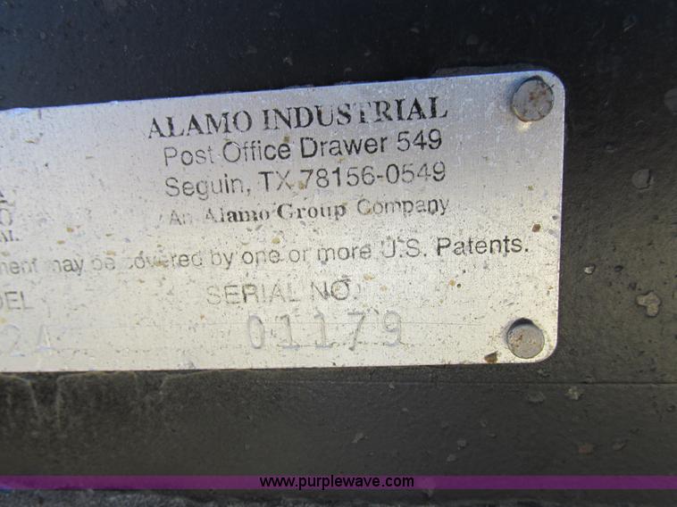 image for item L7087 1999 Ford New Holland TS110 tractor with side boom mower