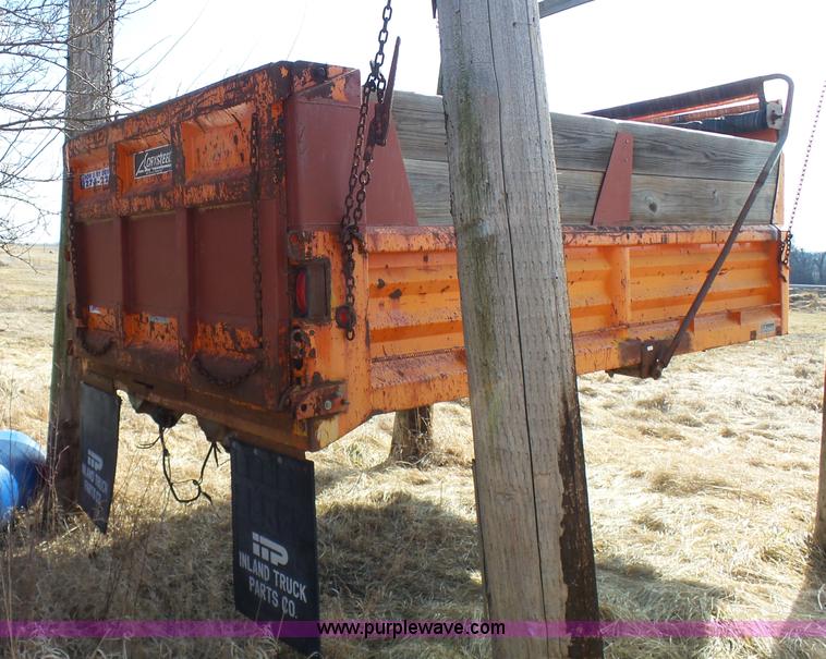 image for item N9390 Crysteel dump bed