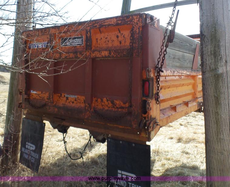 image for item N9390 Crysteel dump bed