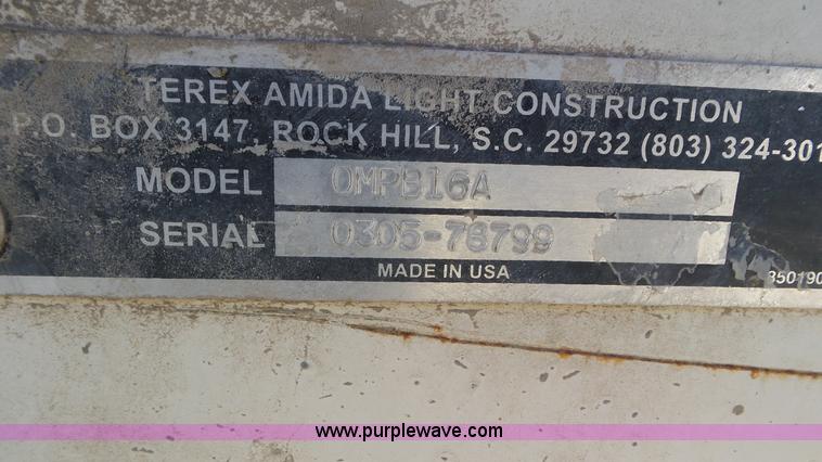 image for item N9418 Terex PB16 buggy