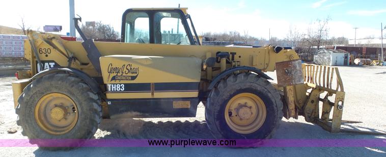 image for item N9442 1997 Caterpillar TH83 telehandler