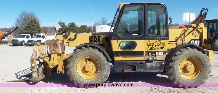 image for item N9442 1997 Caterpillar TH83 telehandler