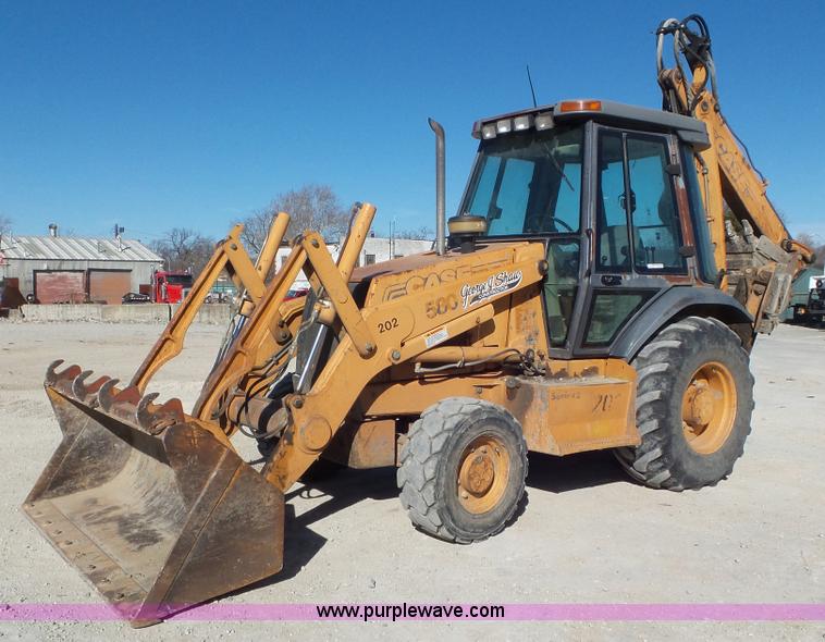 image for item N9444 2000 Case 580 Super L backhoe