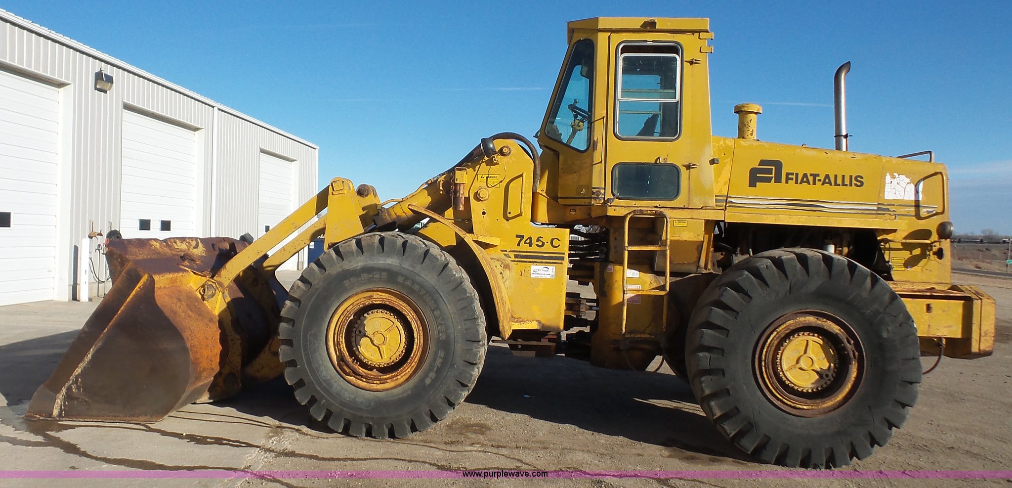 1979 FiatAllis 745C wheel loader in Hanover, KS Item J4730 sold