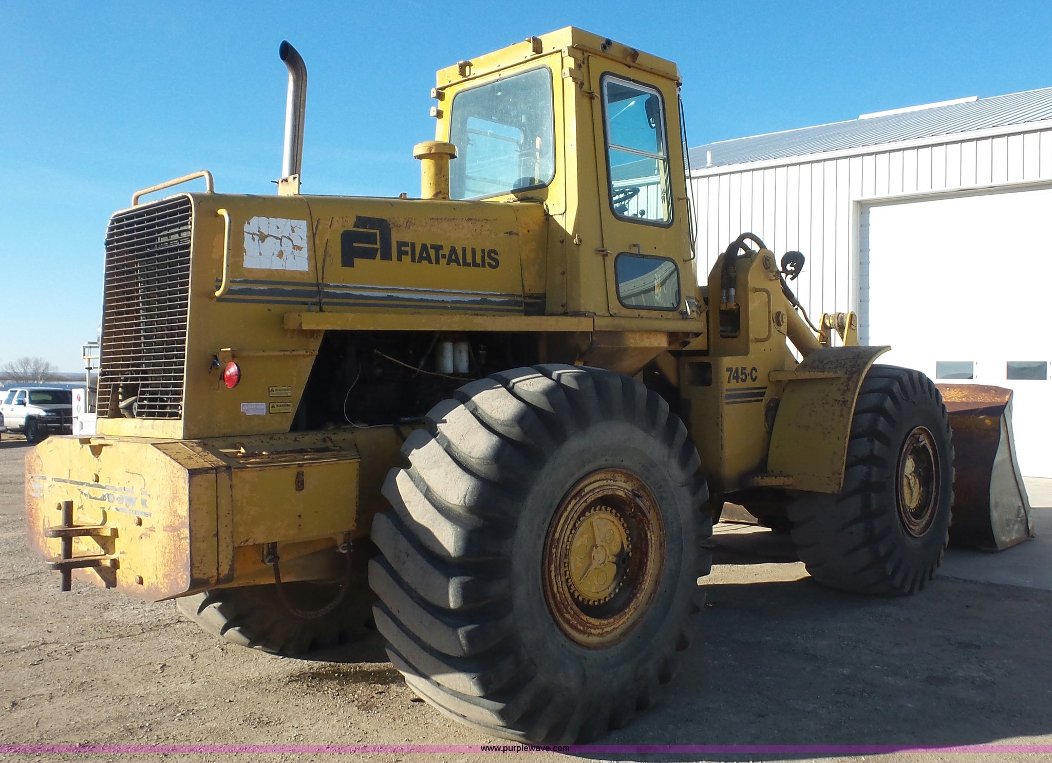 1979 FiatAllis 745C wheel loader in Hanover, KS Item J4730 sold