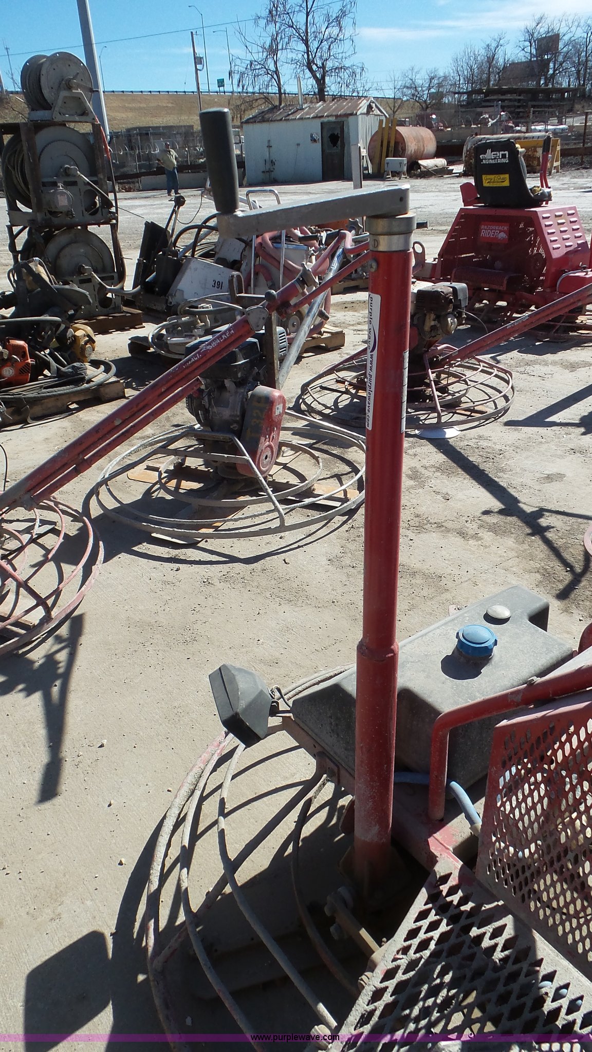 Razorback Rider power trowel in Kansas City, MO | Item N9434 sold ...
