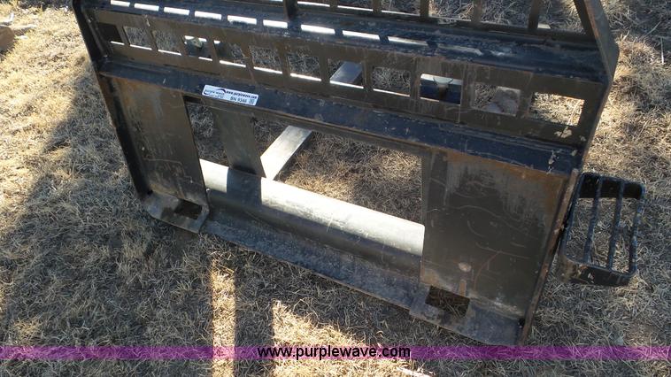 image for item BN9346 Caterpillar 261-6681 skid steer fork attachment