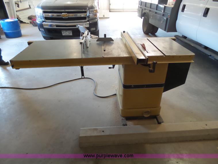image for item BN9348 Powermatic 66 table saw