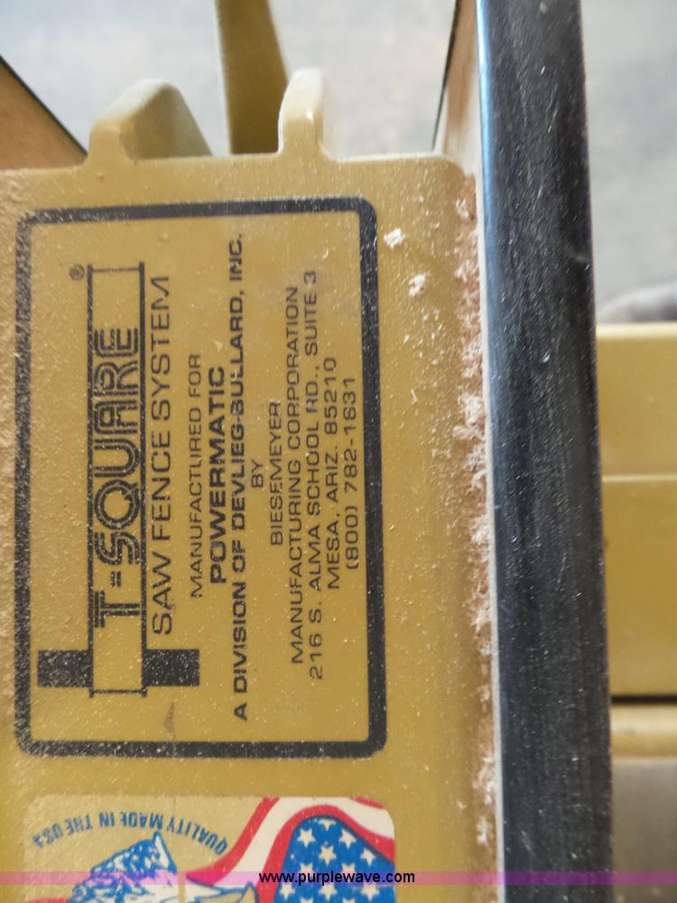 image for item BN9348 Powermatic 66 table saw