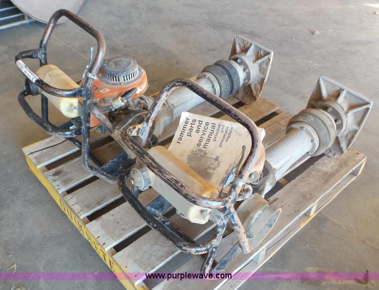 image for item BN9363 (2) Bomag walk behind compactors