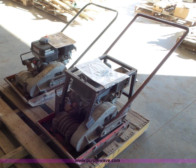 image for item BN9366 (2) walk behind compactors