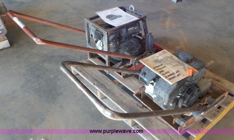 image for item BN9366 (2) walk behind compactors