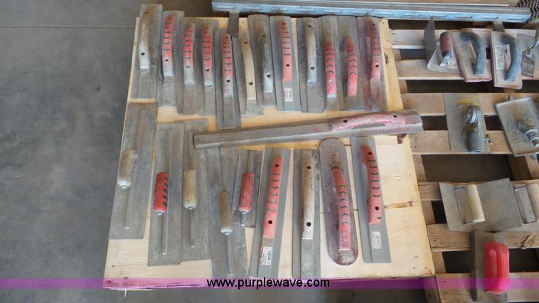 image for item BN9368 Assorted concrete tools