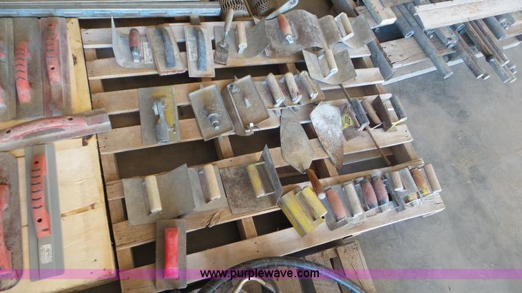 image for item BN9368 Assorted concrete tools