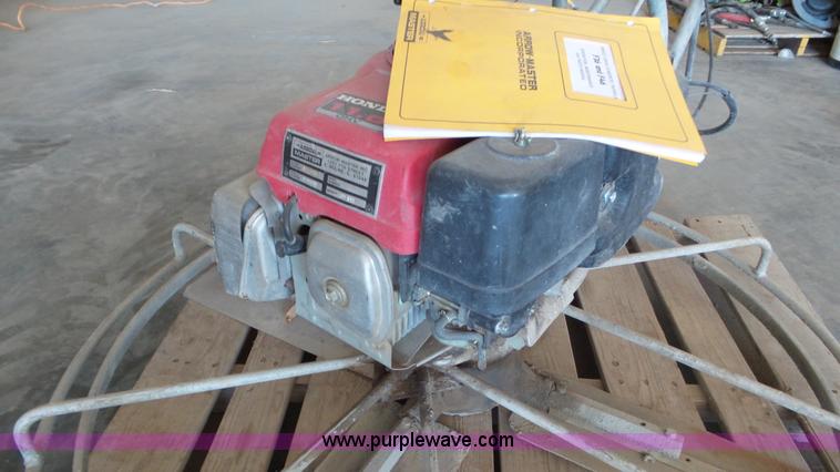 image for item BN9380 Arrow Master F-46 power trowel