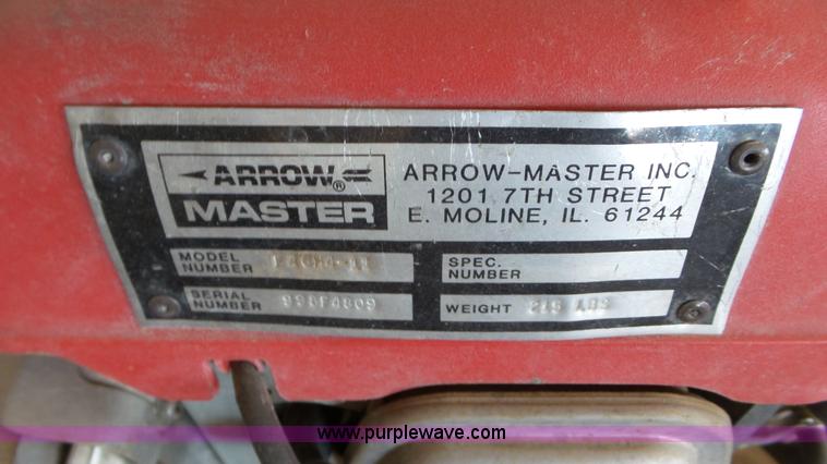 image for item BN9380 Arrow Master F-46 power trowel