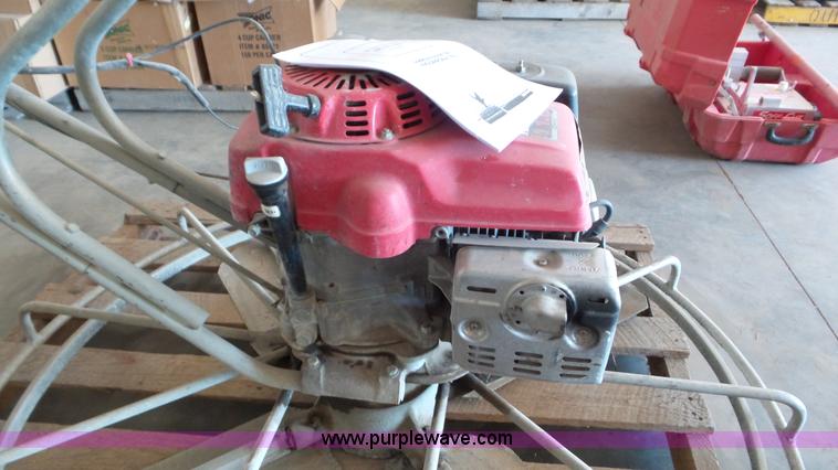 image for item BN9381 Arrow Master F-46 power trowel