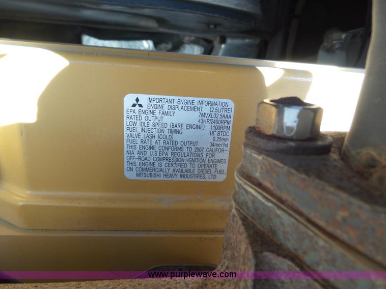 image for item J6800 2008 Caterpillar 304C CR mini excavator