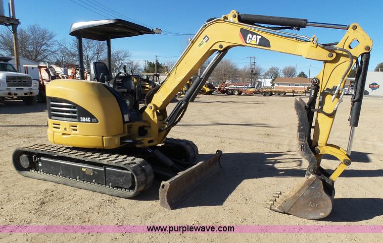 image for item J6800 2008 Caterpillar 304C CR mini excavator