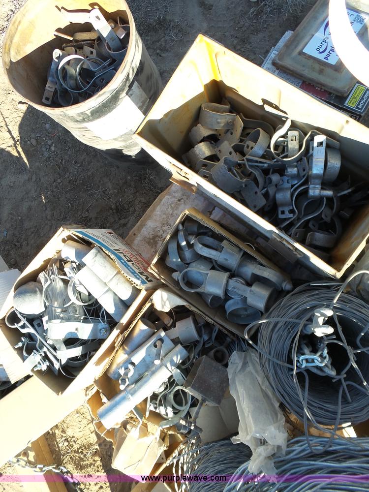 image for item J6814 Assorted fencing supplies