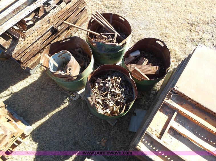 image for item J6822 Assorted Efco steel panels and concrete forms