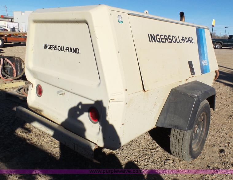 image for item J8286 1993 Ingersoll Rand 185 air compressor