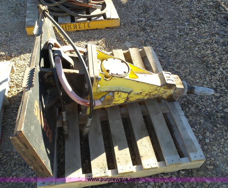 image for item J8287 Skid steer breaker attachment