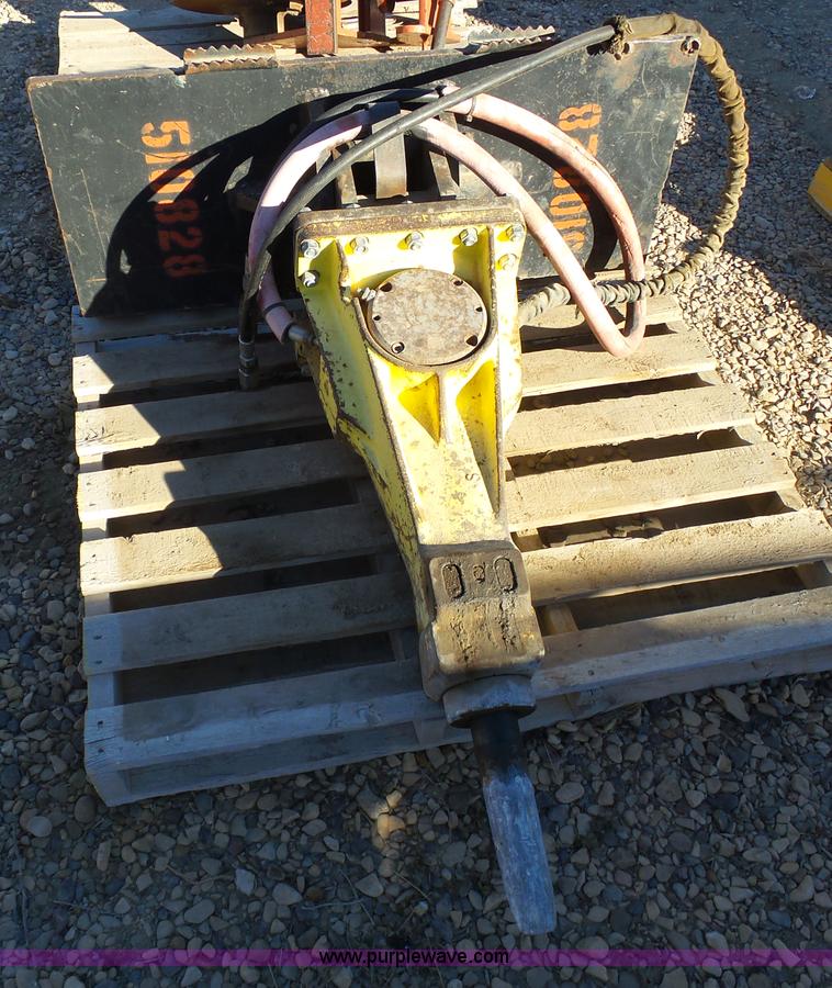 image for item J8287 Skid steer breaker attachment