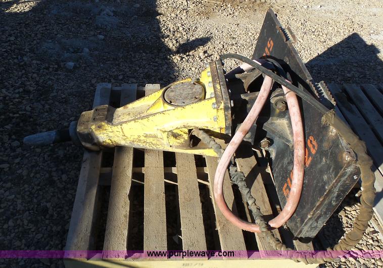 image for item J8287 Skid steer breaker attachment