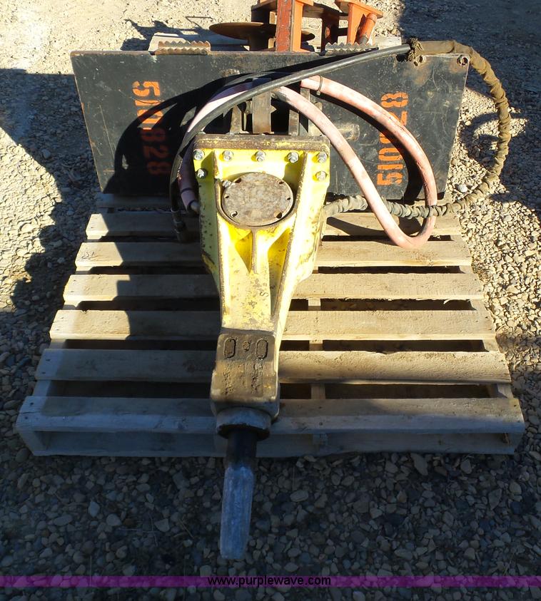image for item J8287 Skid steer breaker attachment